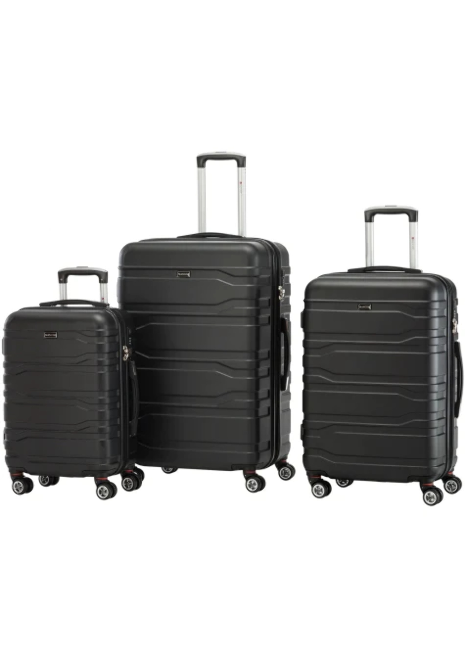 Mancini San Marino Lightweight Spinner Luggage Set Walmart
