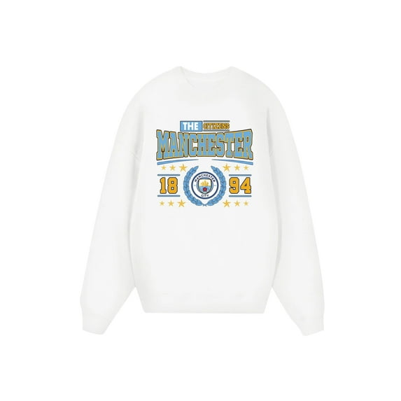 Mancity The Citizens Sweatshirt, Football Fan Design, Unisex Adult, Soft Cotton, Casual Everyday Wear