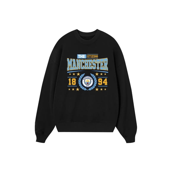 Mancity The Citizens Sweatshirt, Football Fan Design, Unisex Adult, Soft Cotton, Casual Everyday Wear