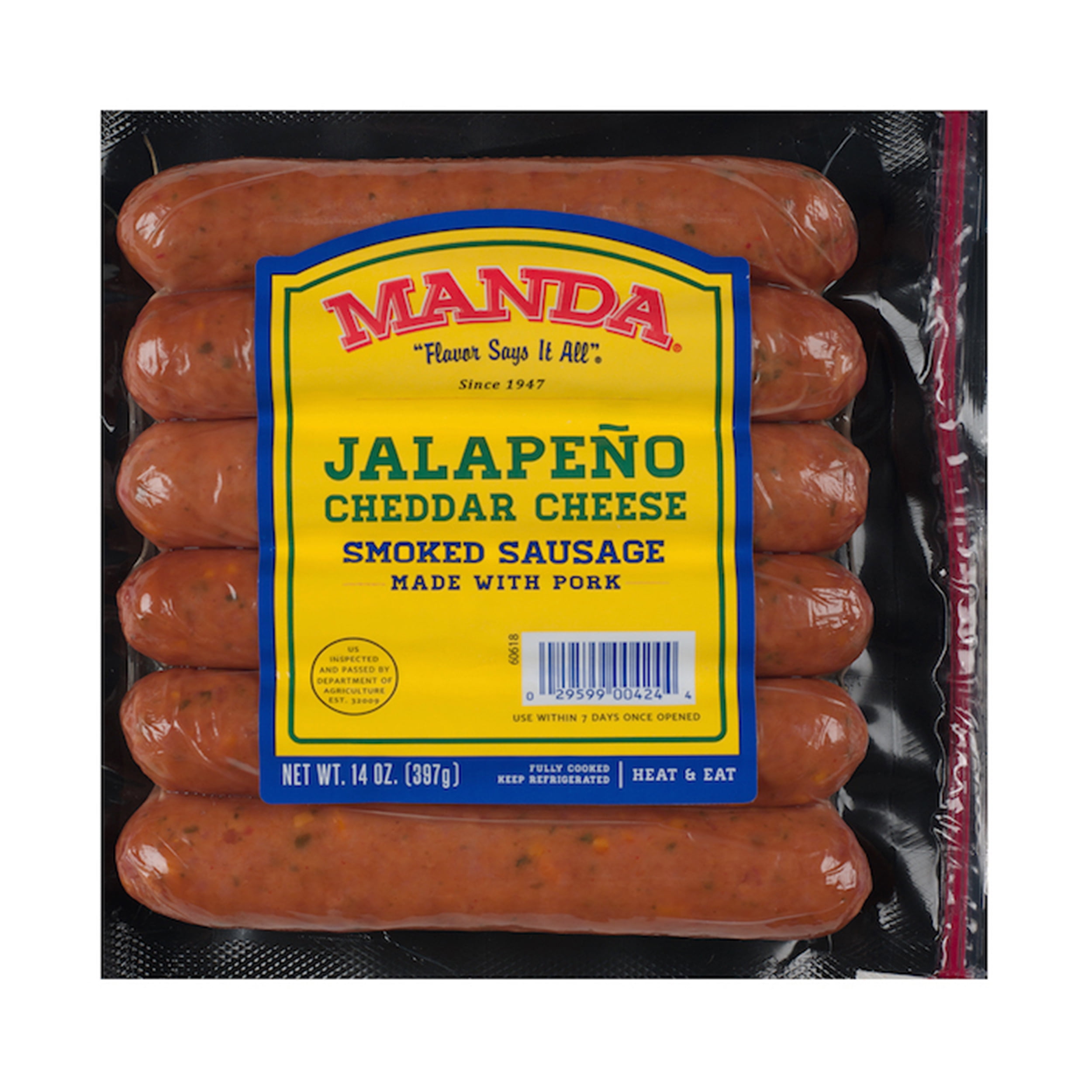 Jalapeno cheddar shop smoked sausage