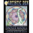 thumbnail image 1 of Mandala Adult Coloring Book: Dinosaur Mandala Coloring Book for Adults: Featuring Stress Relieving Patterns and Intricate Designs (Paperback), 1 of 1