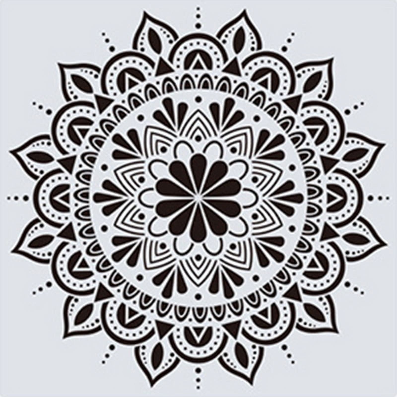 Mandala Painting Stencils Reusable Mandala Painting - Temu