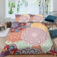 thumbnail image 1 of Mandala Bedding Set Bohemian Design Duvet Cover Bohemia Western Pattern Duvet Covers Boho Hippie Geometric Duvet Cover Set Aztec Geometric Pattern Comforter Cover, 1 of 4