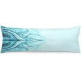 thumbnail image 1 of Mandala Body Pillow Cover Retro Floral Mandala Compass Medallion Bohemian Long Pillow Case Protector with Zipper Decorative Cushion Large Pillowcases for Bedroom,Sofa,Couch,Home Gifts 20"x54",Boho, 1 of 6