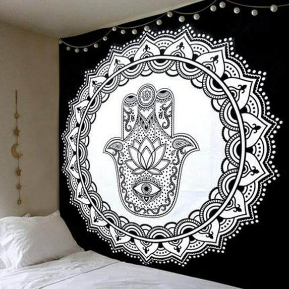 Mandala Bohemian Wall Hanging Indian Art Print Mural Tapestry for Wall Decoration Bedroom Living Room Dorm Home Décor