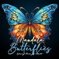 thumbnail image 1 of Mandala Butterflies Coloring Book for Adults: Butterflies Coloring Book for Adultszentangle Butterflies Coloring Book fo, (Paperback), 1 of 1