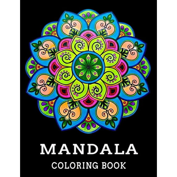 Mandala Coloring Book: 50 Amazing Mandala Different Pattern. Coloring book for adults is fun, easy and stress relief. Enjoy mandala patterns with this great coloring book. (Volume 5 Mandalas Coloring