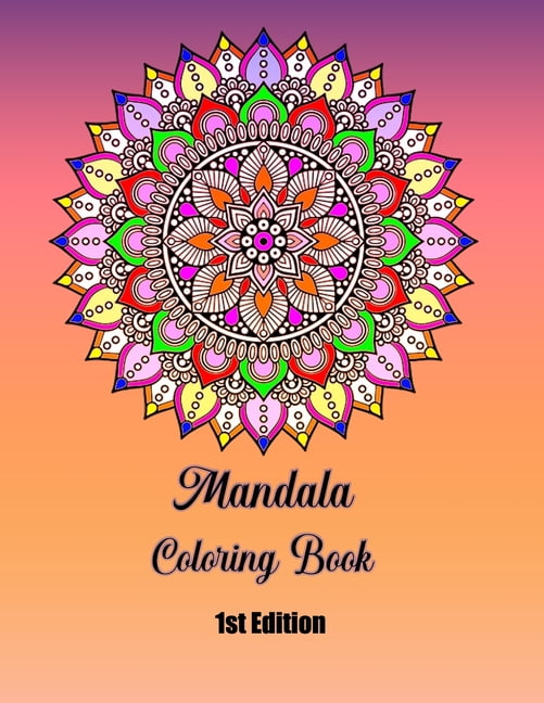 Mandala Coloring Book 8.5 x11 120 pages: A Beautiful Mandalas Coloring ...
