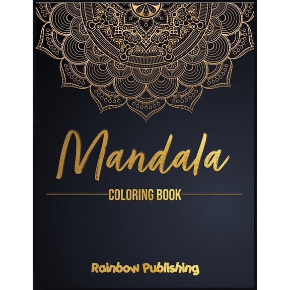 Mandala Coloring Book: A Mindfulness coloring book for adults with relaxing patterns, (Paperback)