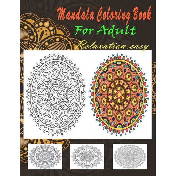 Glen Mahler Mandala Coloring Book For Adult Relaxation 65 pages