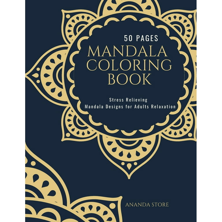 Mandala Coloring Book: Mandala Coloring Book for Adults: Beautiful Large  Print Patterns and Floral Coloring Page Designs for Girls, Boys, Teens,  Adults and Seniors for stress relief and relaxations - 9781008983625 