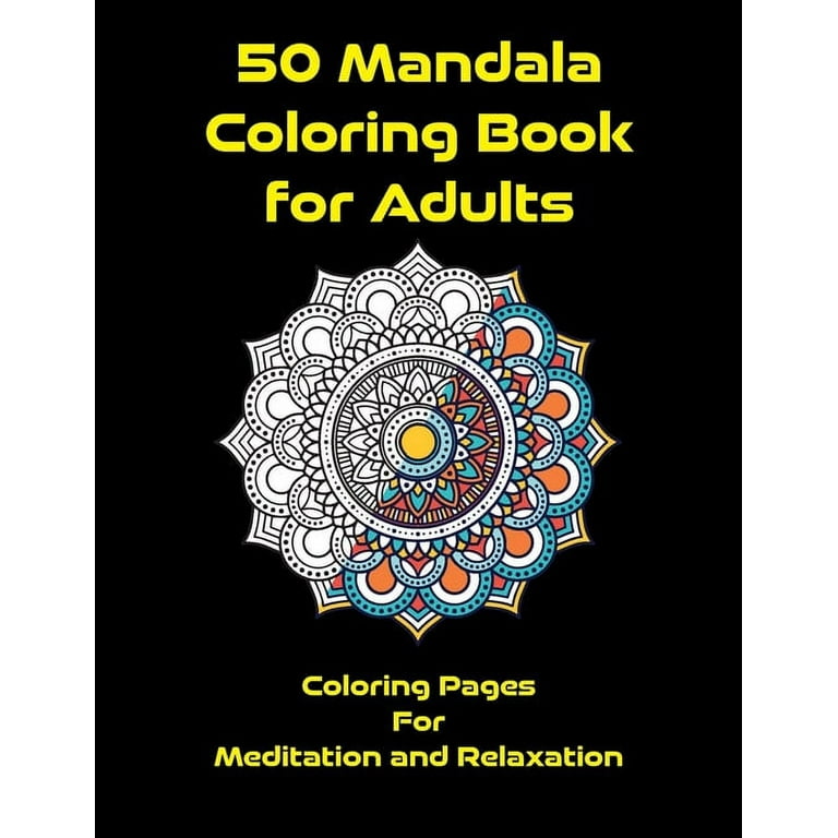 Relaxing Patterns - Adult Coloring Book: Mindfulness Coloring Book For  Adults with Stress Relieving Designs and Mandalas | Relaxation and Stress