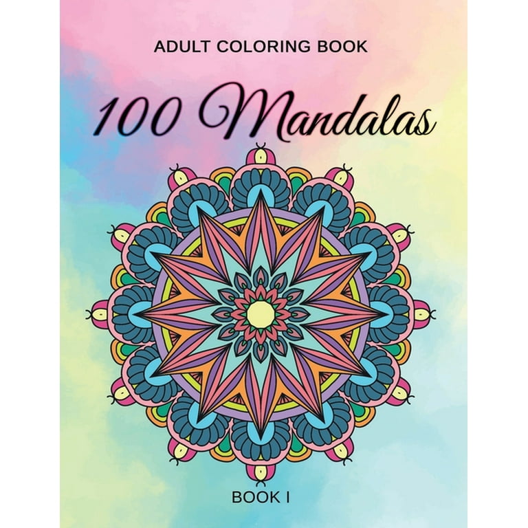 100 Pattern Coloring Book: Adult Coloring Book Stress Relieving Unique 100  Pattern Relaxation Designs That Will Take You to Another World, High