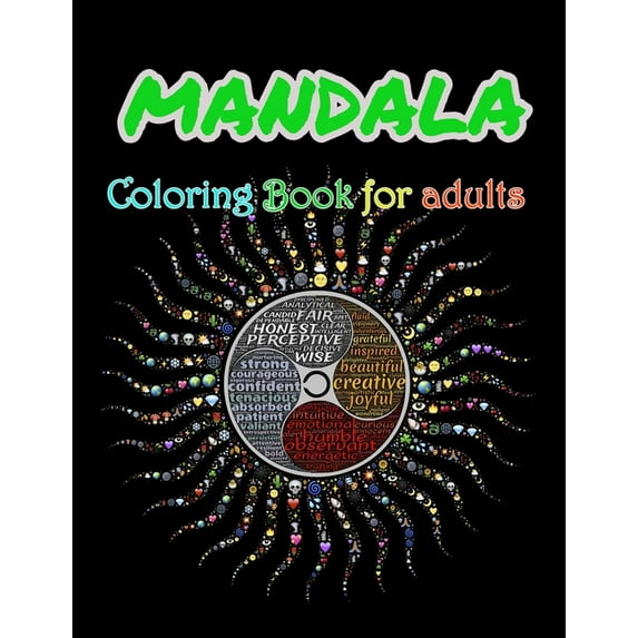Mandala Coloring Book For Adults : Stress Relieving Mandala Designs For Adults Relaxation (Paperback)