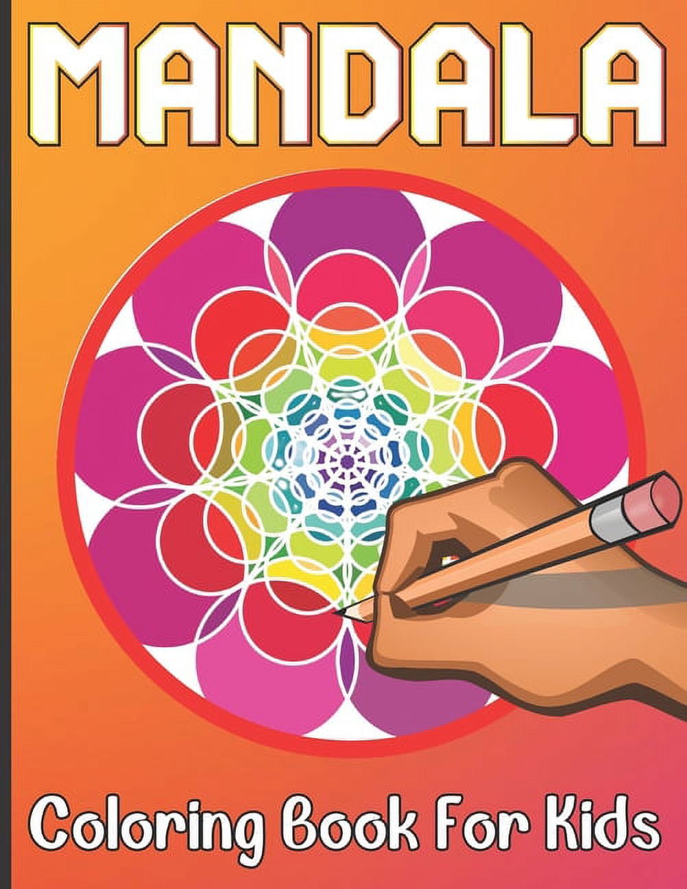 Mandala Coloring Book For Kids: 50 mandalas coloring book for kids age ...