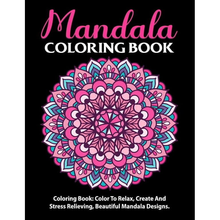 Mandalas Coloring Books: Adult Coloring Book Design: New Collection of 50  Beautiful Mandalas (Paperback)