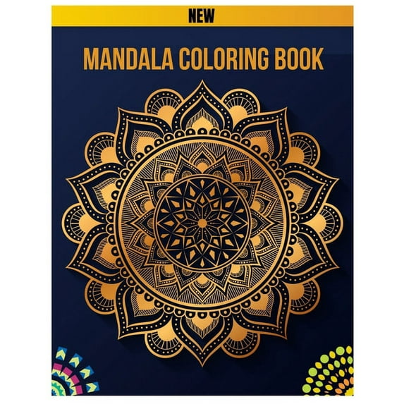 Mandala Coloring Book: Mandala Coloring Book for Kids, Mandala Meditation Coloring Book, Adult Coloring Book Mandala, Co, (Paperback)