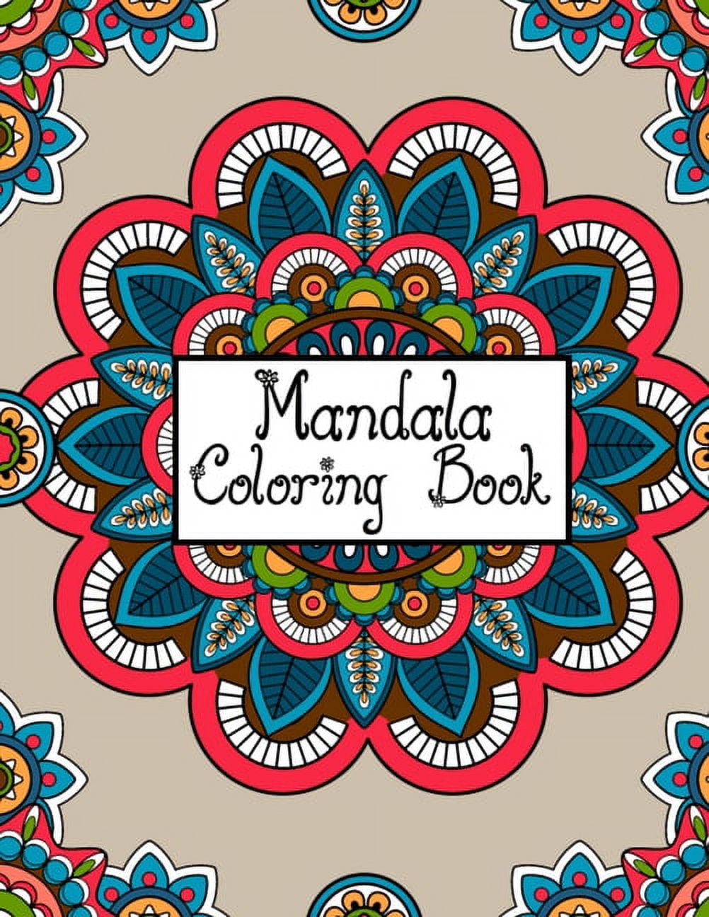L'art du Mandala 50 Beaux Mandalas Livre à Colorier Pour Adultes: Mandala  Coloring Book Stress Relieving Designs featuring 50 AMAZING Mandala  Coloring Book for Adult Relaxation (Paperback) 
