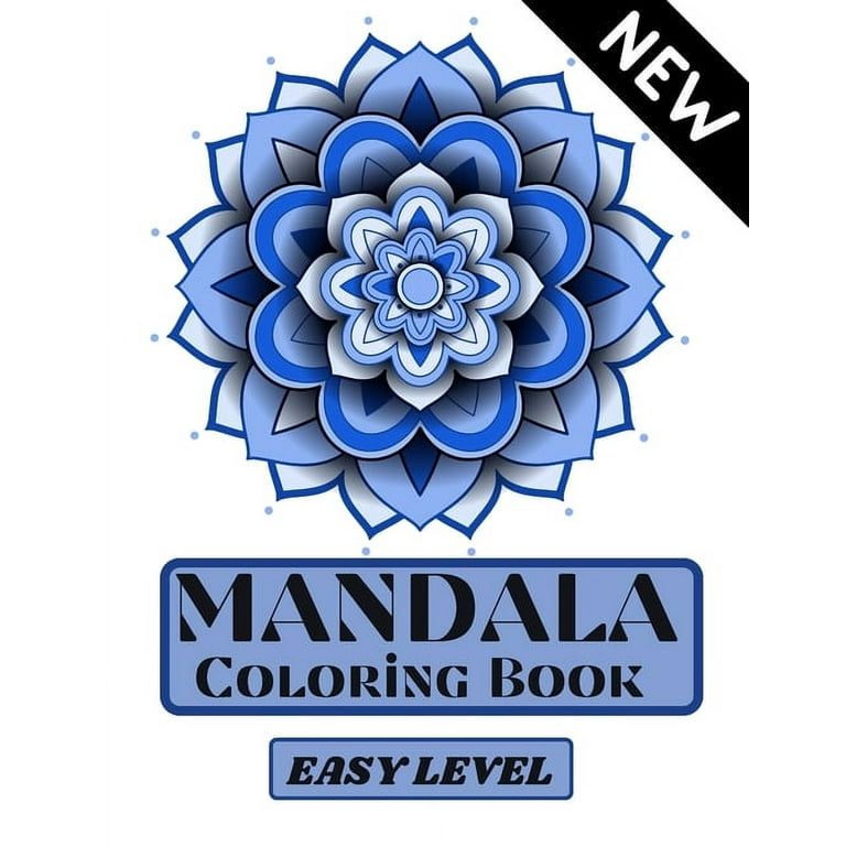 Adult Coloring Books Mandala: Stress Relieving Coloring Books: New