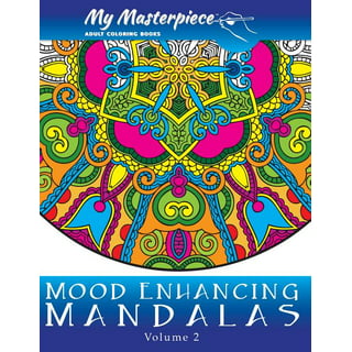 Bulk Advanced Coloring Books for Adults, Teens - 10 Pc Adult Coloring Book  Set | Relaxation Coloring Bundle with with Mandalas, Quotes, Meditative