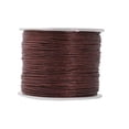 thumbnail image 1 of Mandala Crafts 0.5mm 109 Yards Jewelry Making Crafting Beading Macramé Waxed Cotton Cord Thread (Taupe), 1 of 4