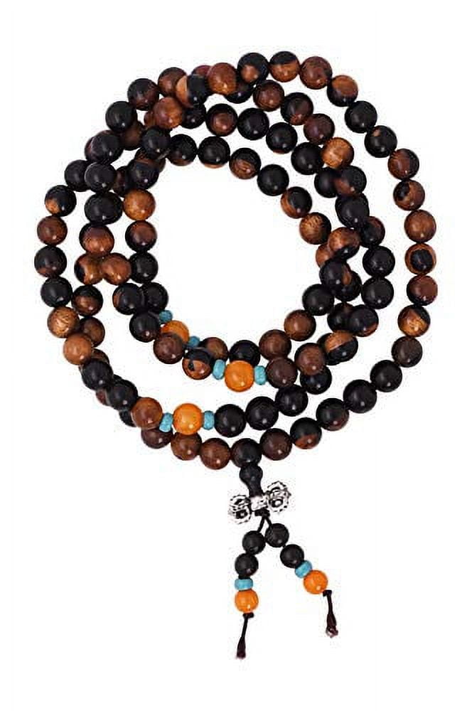 108 Rudraksha Mala for Meditation, Prayer Bead Necklace, from India 10mm | Prayer  bead necklaces, Beaded necklace, Rudraksha