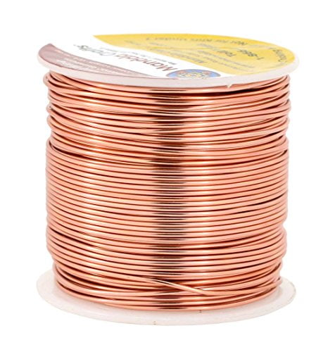 Cosoof Craft Wire for Jewelry Making, 22 Gauge Copper Jewelry Beading Wire 3Rolls 12feetroll Premium Soft Brass Wire for DIY Jewelry Making Gold