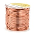 thumbnail image 1 of Mandala Crafts 12 14 16 18 20 22 Gauge Anodized Jewelry Making Beading Floral Colored Aluminum Craft Wire (18 Gauge, Copper), 1 of 4