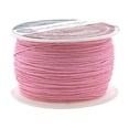 thumbnail image 1 of Mandala Crafts 1mm 109 Yards Jewelry Making Beading Crafting Macramé Waxed Cotton Cord Thread (Pink), 1 of 3