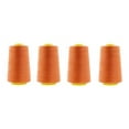 thumbnail image 1 of Mandala Crafts All Purpose Sewing Thread from Polyester for Serger Overlock Quilting Sewing Machine Pack of 4 40S/2 Orange, 1 of 6