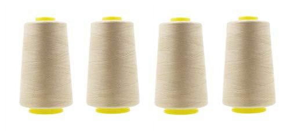 Mandala Crafts All Purpose Sewing Thread from Polyester for Serger, Overlock, Quilting, Sewing Machine