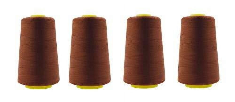 Mandala Crafts All Purpose Sewing Thread from Polyester for Serger, Overlock, Quilting, Sewing Machine