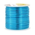thumbnail image 1 of Mandala Crafts Anodized Aluminum Wire for Sculpting, Armature, Jewelry Making, Gem Metal Wrap, Garden, Colored and Soft, 1 Roll(18 Gauge, Vivid Sky Blue), 1 of 4