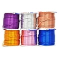 thumbnail image 1 of Mandala Crafts Anodized Aluminum Wire for Sculpting, Armature, Jewelry Making, Gem Metal Wrap, Garden, Colored and Soft, Assorted 6 Rolls (16 Gauge, Comb 5), 1 of 6