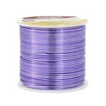 thumbnail image 1 of Mandala Crafts Anodized Aluminum Wire for Sculpting, Armature, Jewelry Making, Gem Metal Wrap, Garden, Colored and Soft, 1 Roll(18 Gauge, Lavender), 1 of 3