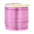 thumbnail image 1 of Mandala Crafts Anodized Aluminum Wire for Sculpting, Armature, Jewelry Making, Gem Metal Wrap, Garden, Colored and Soft, 1 Roll(18 Gauge, Pink), 1 of 3