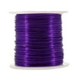 thumbnail image 1 of Mandala Crafts Anodized Aluminum Wire for Sculpting, Armature, Jewelry Making, Gem Metal Wrap, Garden, Colored and Soft, 1 Roll(20 Gauge, Purple), 1 of 4