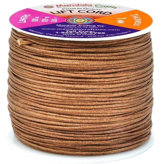 1mm Blinds String, Lift Cord Replacement from Braided Nylon for RVs, Windows, Shades, and Rollers