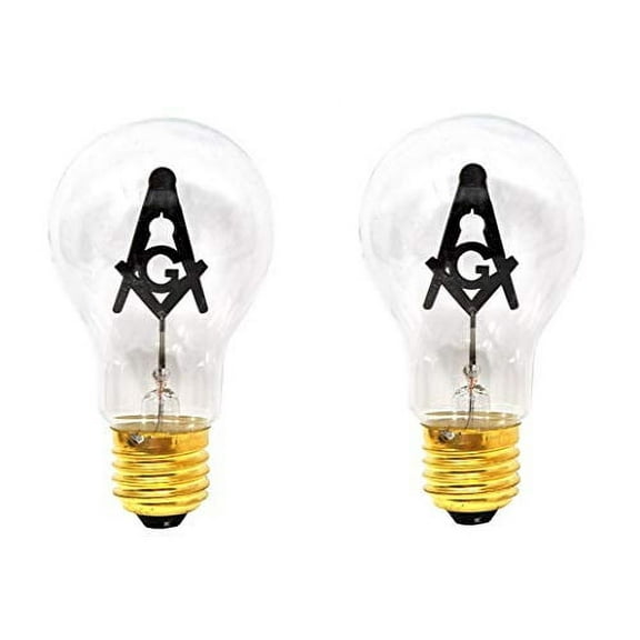 Mandala Crafts E27 3W Light Bulb (Standard Base, 2 Bulbs)