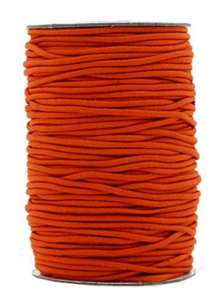Elastic Cord Stretchy String 2mm 49 Yards Brown for Crafts, Bracelets,  Necklaces, Beading