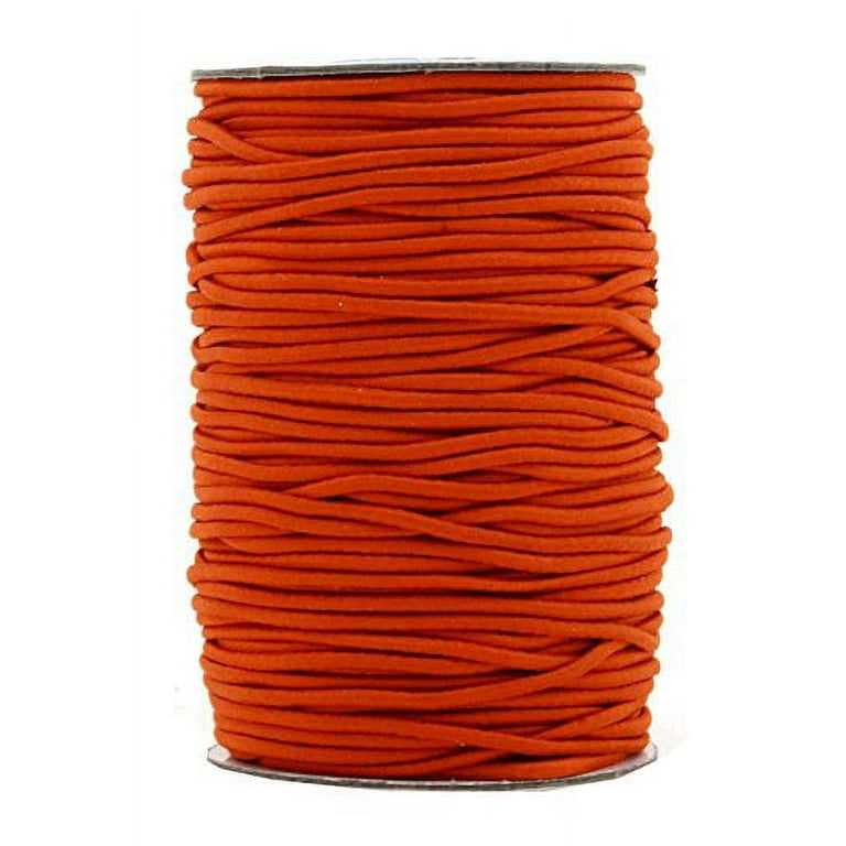 Mandala Crafts Elastic Cord Stretchy String for Bracelets, Necklaces,  Jewelry Making, Beading, Masks (Orange, 2mm 76 Yards) 