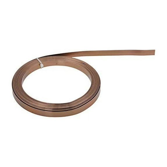 Mandala Crafts Flat Aluminum Wire for Bezels, Sculpting, Armature, Jewelry Making, Gem Metal Wrap, Gardening; Anodized Colored and Soft