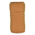 thumbnail image 1 of Mandala Crafts Flat Elastic Band, Braided Stretch Strap Cord Roll for Sewing and Crafting; 3/8 inch 10mm 50 Yards Russet Brown, 1 of 5