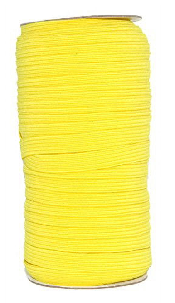 Mandala Crafts Thick Elastic Band, Braided Strap Cord for Sewing; 3/8 ...