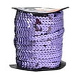 thumbnail image 1 of Mandala Crafts Flat Sequin Strip Trim on Strings for Crafts, Fringe, and Sewing; Lavender 6mm 100 Yard Roll, 1 of 4