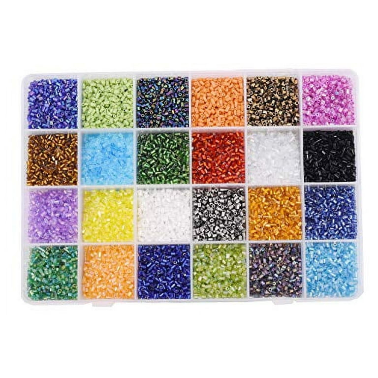 2mm Beads Jewelry Making, 7500pcs 2mm Glass Seed Beads