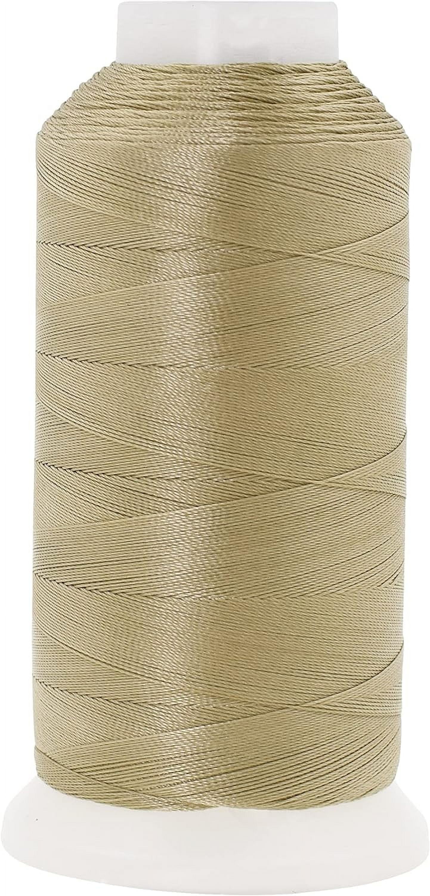 【期間限定】 Sewing Nylon Bonded tan Army Thread for Yard 1500 #69 T70 裁縫材料
