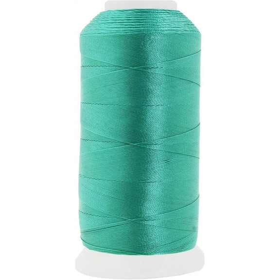 Mandala Crafts Heavy Duty Thread - 1500 Yds Heavy Duty Polyester Thread for Sewing Machine Outdoor Marine Jeans Leather Thread Drapery Upholstery Thread