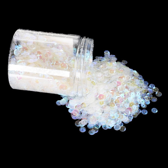 Mandala Crafts Loose Sequins for Crafts and Sewing - 6mm Sequin Paillettes for Crafts - Craft Spangles for Crafts - Cup Sequins for Crafting 20000 PCs
