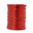 thumbnail image 1 of Mandala Crafts Metallic Cord Tinsel String Rope for Ornament Hanging, Decorating, Gift Wrapping, Crafting (Non Elastic 1mm 120 Yards, Red), 1 of 4
